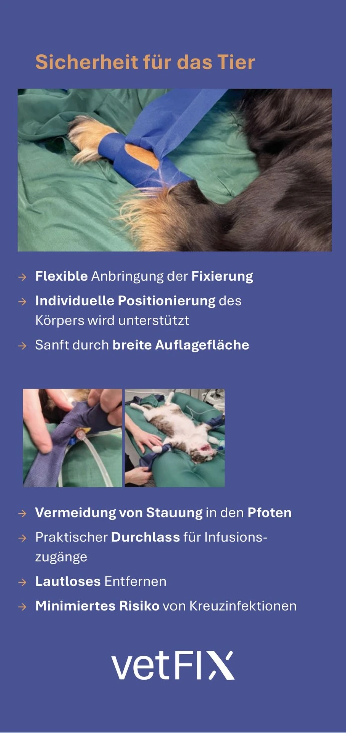 Sicherheit für das Tier mit vetFIX